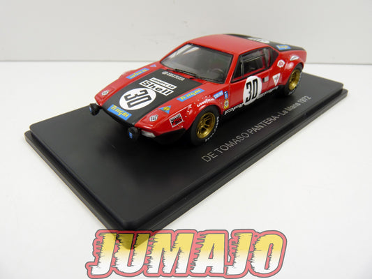 24H148 1/43 HACHETTE Japon 24 Heures Le Mans : De Tomaso Pantera 1972 Baviera #30