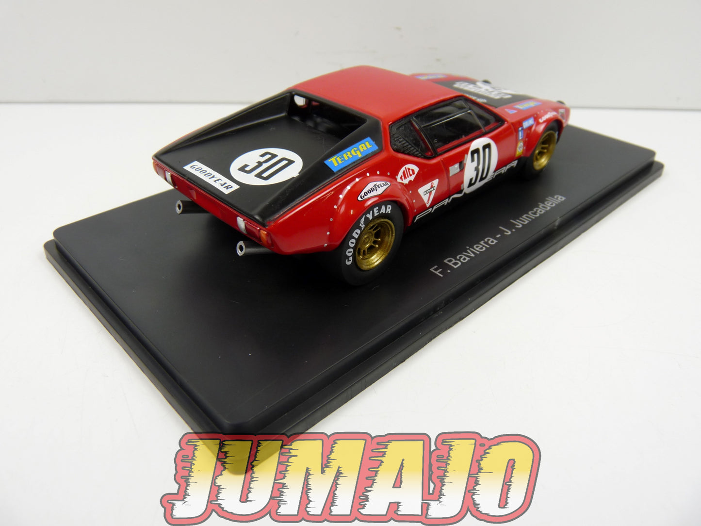24H148 1/43 HACHETTE Japon 24 Heures Le Mans : De Tomaso Pantera 1972 Baviera #30