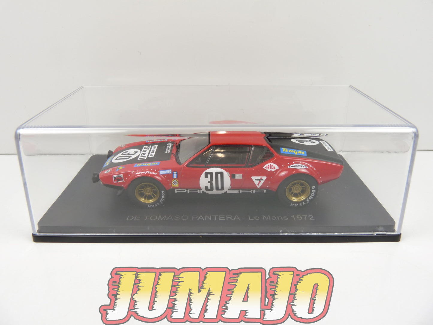 24H148 1/43 HACHETTE Japon 24 Heures Le Mans : De Tomaso Pantera 1972 Baviera #30