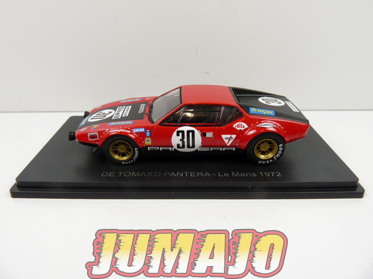 24H148 1/43 HACHETTE Japon 24 Heures Le Mans : De Tomaso Pantera 1972 Baviera #30