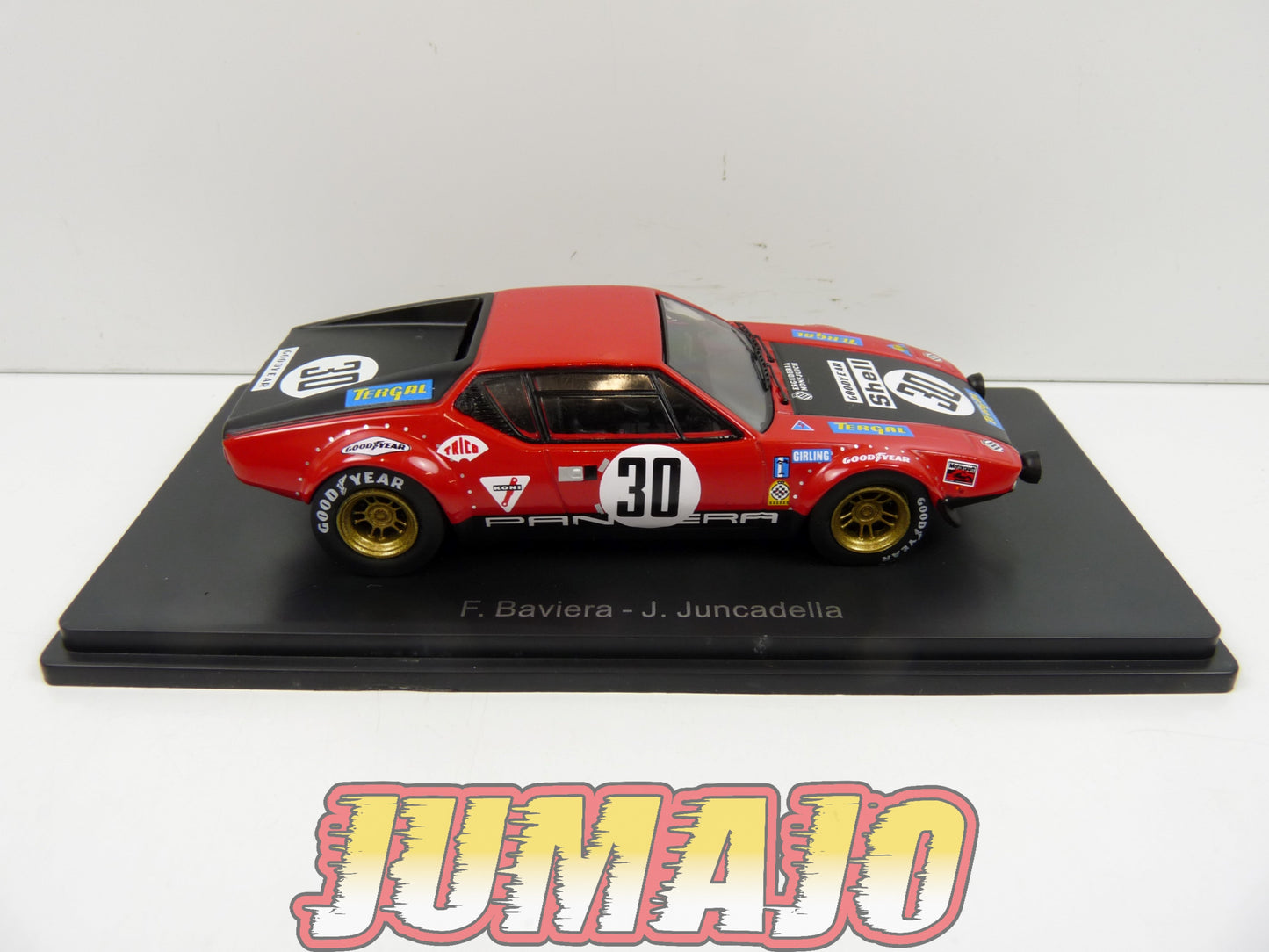 24H148 1/43 HACHETTE Japon 24 Heures Le Mans : De Tomaso Pantera 1972 Baviera #30