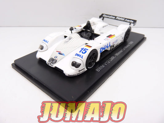 24H149 1/43 HACHETTE Japon 24 Heures Le Mans : BMW V12 LMR Winner 1999 Martini #15