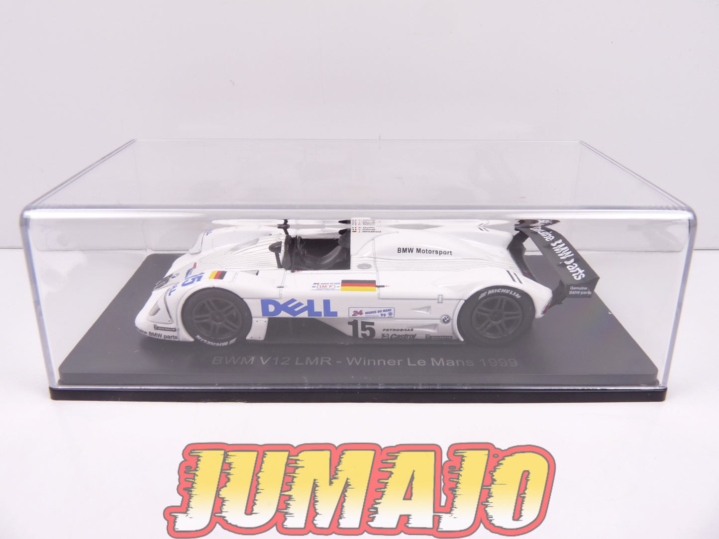 24H149 1/43 HACHETTE Japon 24 Heures Le Mans : BMW V12 LMR Winner 1999 Martini #15