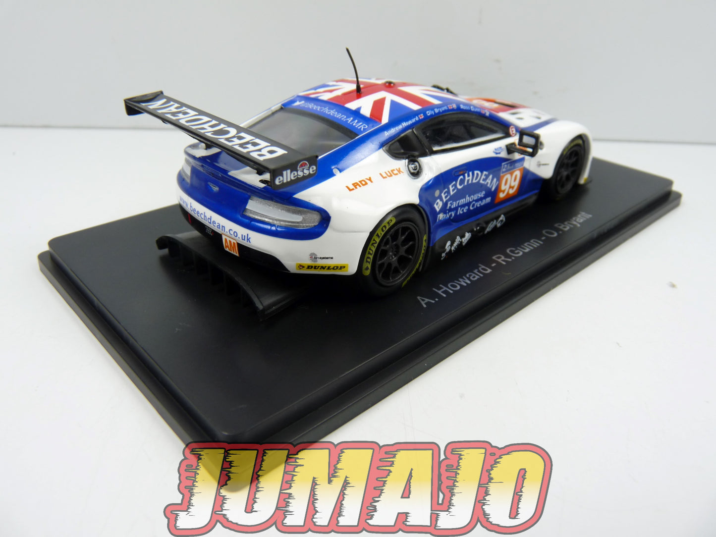 24H151 1/43 HACHETTE Japon 24 Heures Le Mans : Aston Martin V8 Vantage GTE 2017 Howard #99