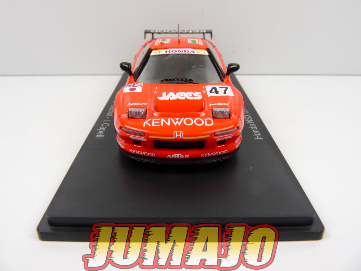 24H152 1/43 HACHETTE Japon 24 Heures Le Mans : Honda NSX GT1 1995 Hahne #47