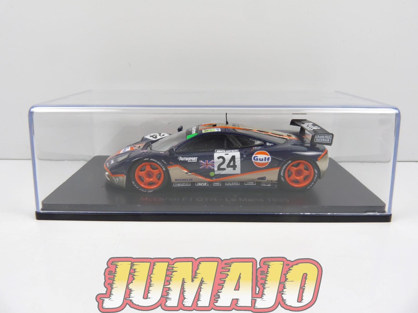 24H153 1/43 HACHETTE Japon 24 Heures Le Mans : McLaren F1 GTR 1995 Blundell #24