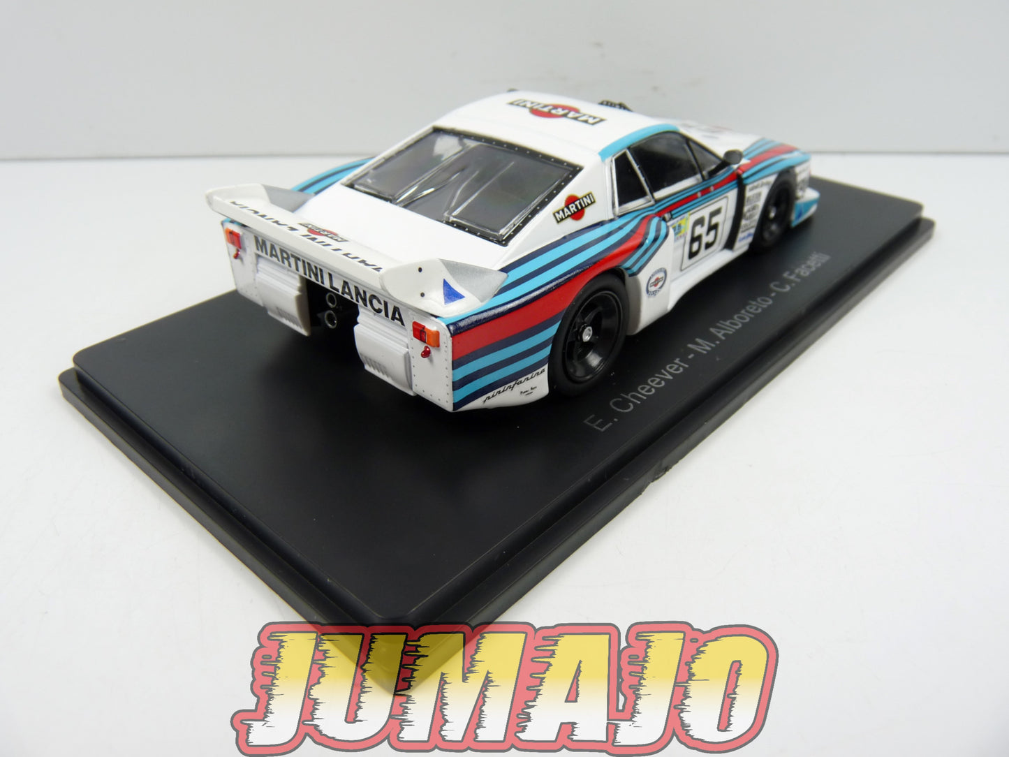 24H154 1/43 HACHETTE Japon 24 Heures Le Mans : Lancia Beta Montecarlo Turbo 1981 Cheever #65