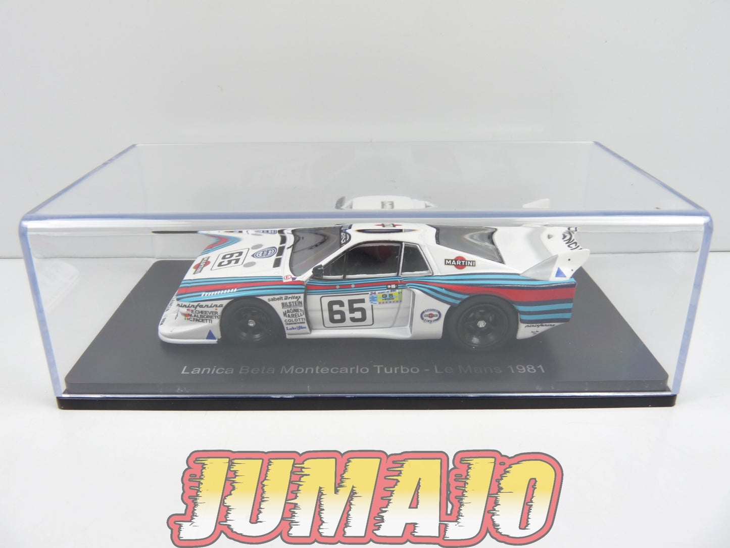 24H154 1/43 HACHETTE Japon 24 Heures Le Mans : Lancia Beta Montecarlo Turbo 1981 Cheever #65