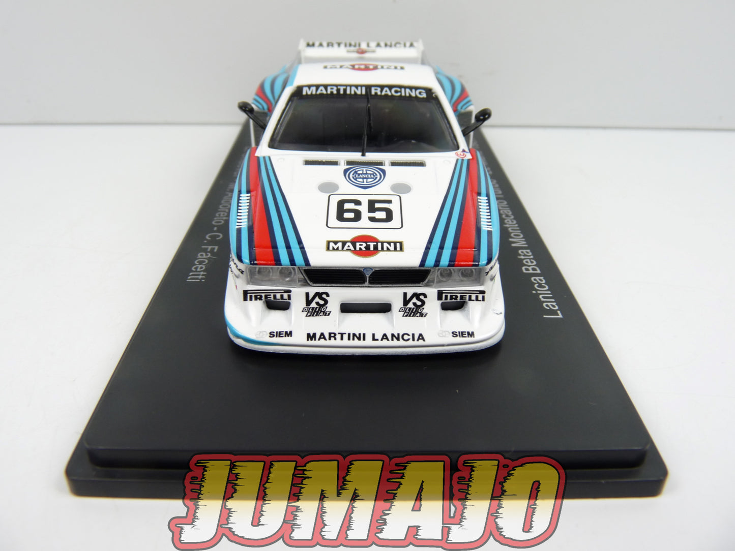24H154 1/43 HACHETTE Japon 24 Heures Le Mans : Lancia Beta Montecarlo Turbo 1981 Cheever #65