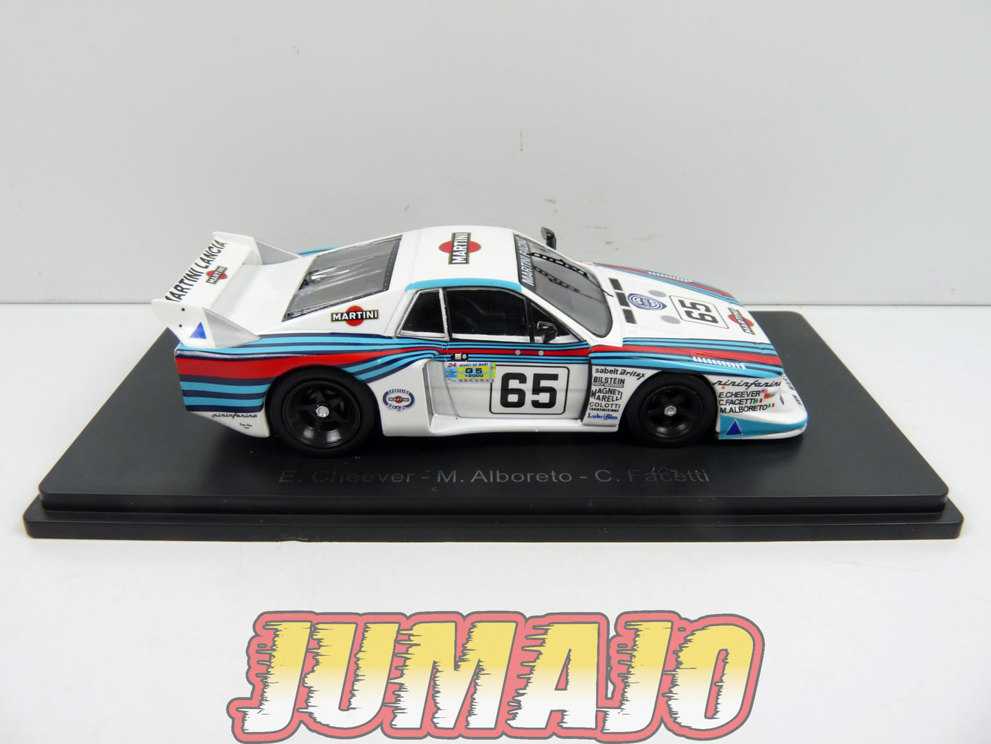 24H154 1/43 HACHETTE Japon 24 Heures Le Mans : Lancia Beta Montecarlo Turbo 1981 Cheever #65