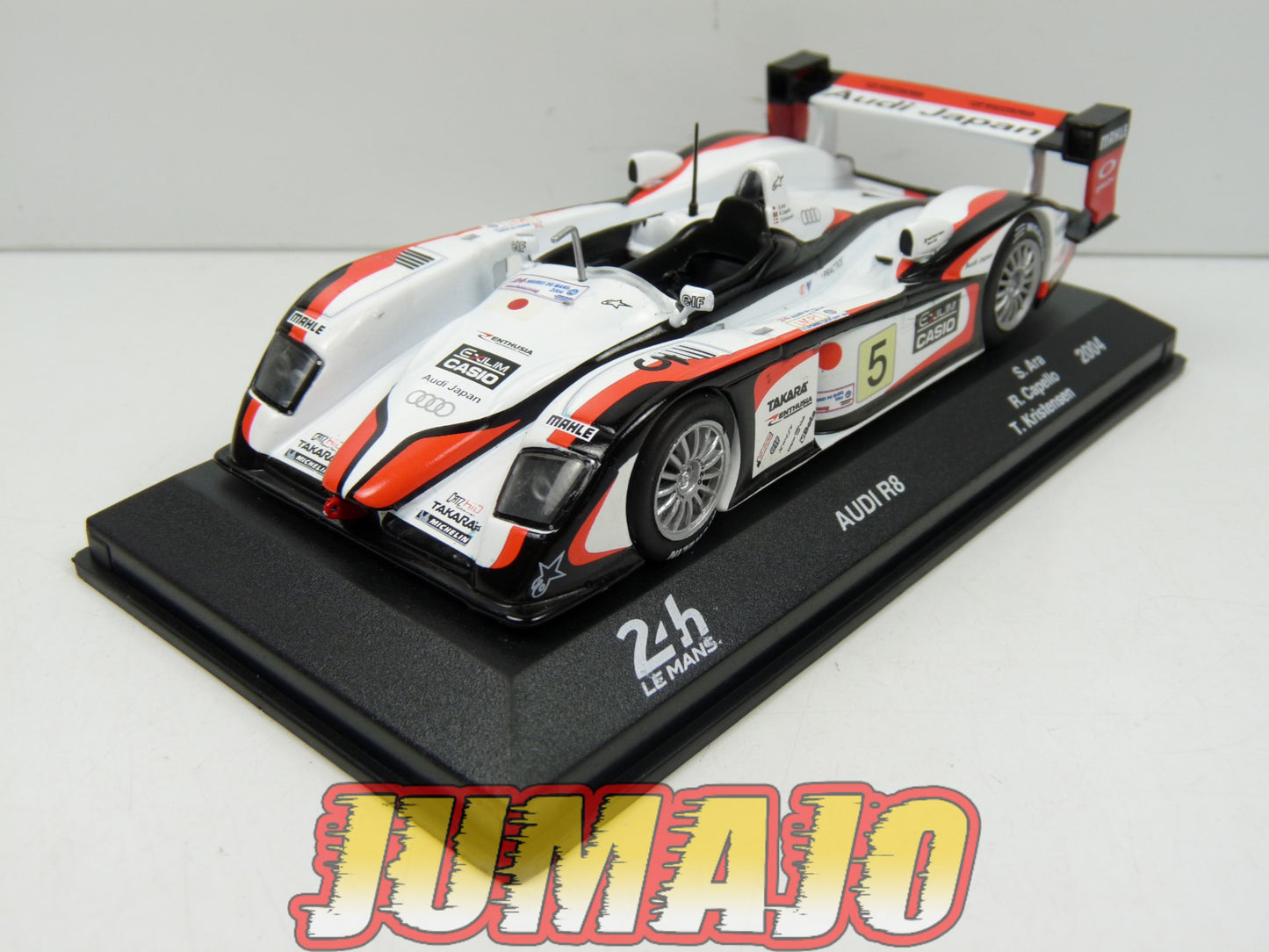 24H207 Voiture 1/43 IXO 24 Heures Mans Winner 2004 AUDI R8 Ara #5