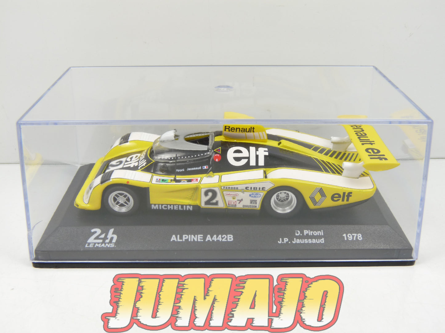 24H209 Voiture 1/43 IXO 24 Heures Mans Winner 1978 ALPINE A442B Pironi #2