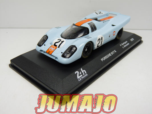 24H208 Voiture 1/43 IXO 24 Heures Mans PORSCHE 917 K GULF 1970 Rodriguez #21