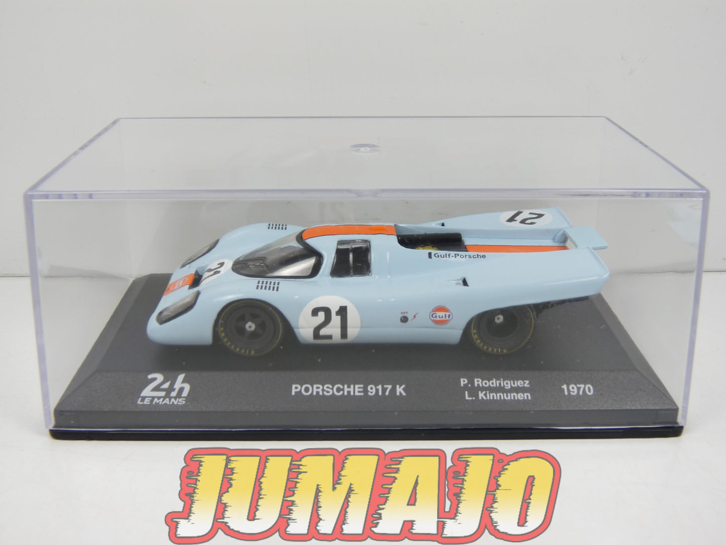 24H208 Voiture 1/43 IXO 24 Heures Mans PORSCHE 917 K GULF 1970 Rodriguez #21