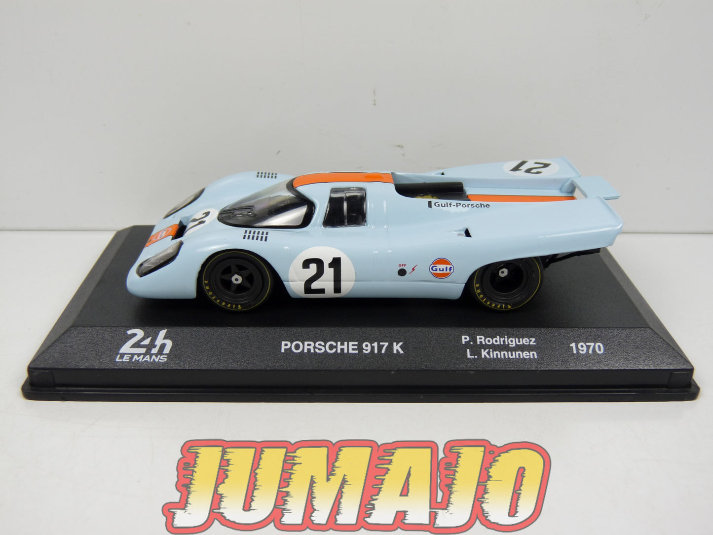 24H208 Voiture 1/43 IXO 24 Heures Mans PORSCHE 917 K GULF 1970 Rodriguez #21