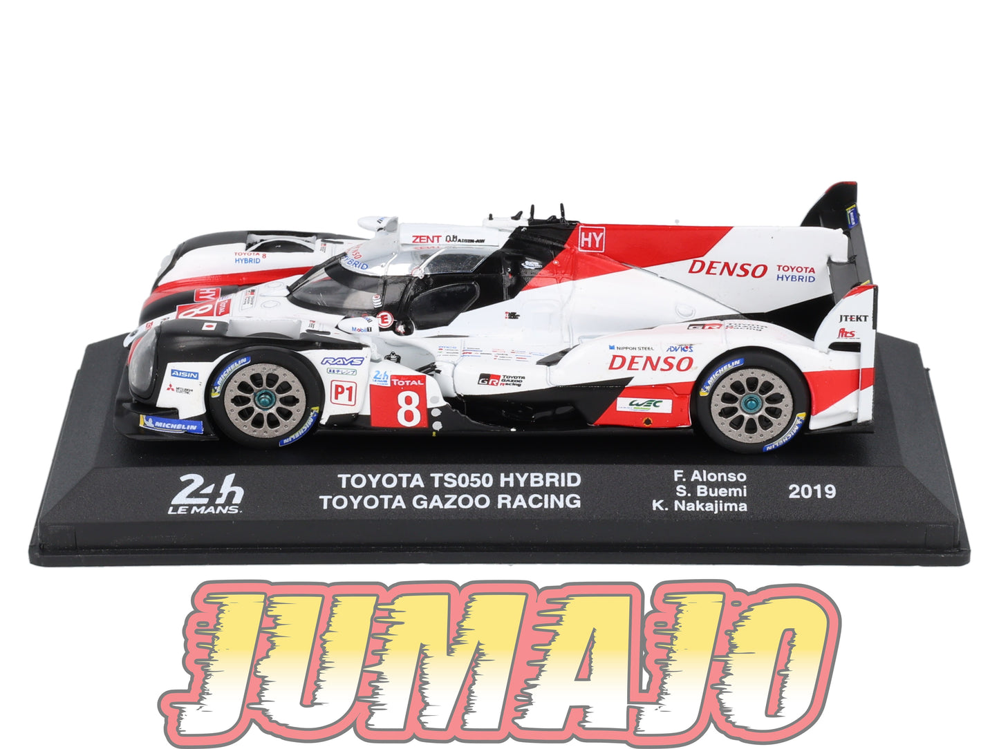 24H201 Voiture 1/43 IXO 24 Heures Mans TOYOTA TS050 Hybrid Gazoo racing 2019 Alonso