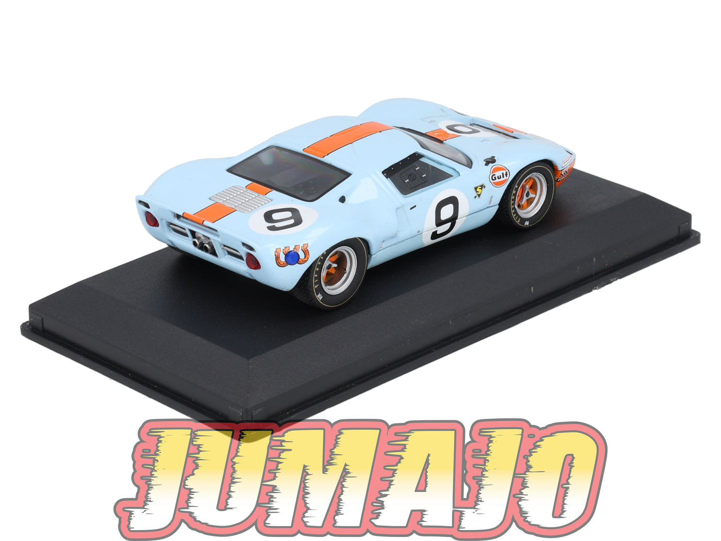 24H206 Voiture 1/43 IXO 24 Heures Mans FORD GT40 GULF 1968 Rodriguez #9
