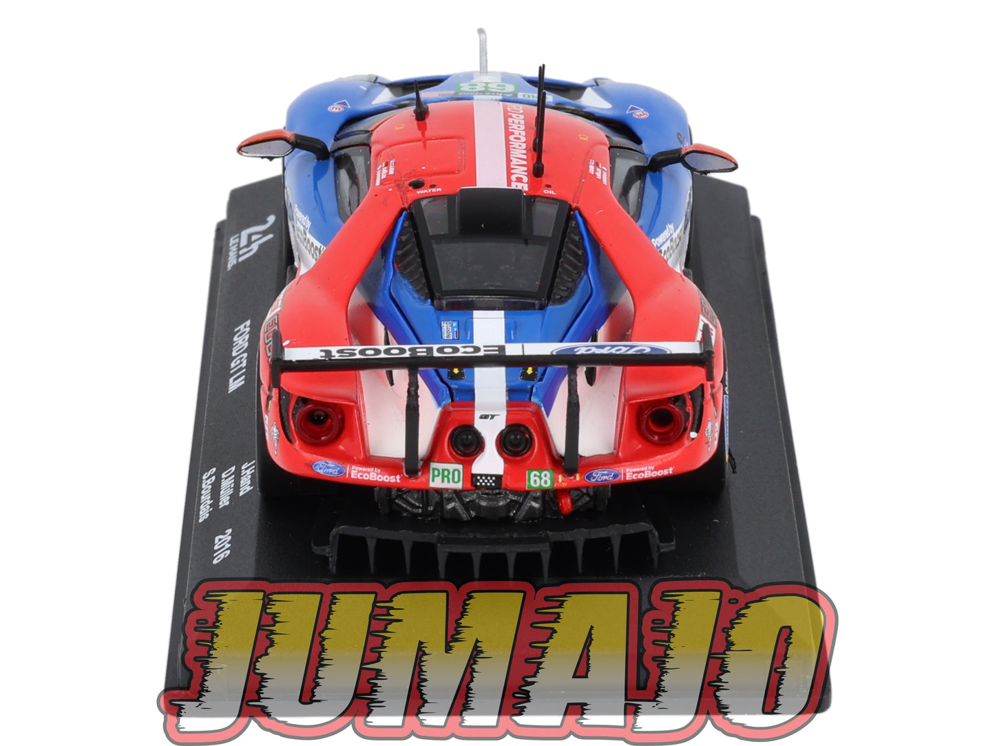 24H211 Voiture 1/43 IXO 24 Heures Mans FORD GT LM 2016 J.Hand #68