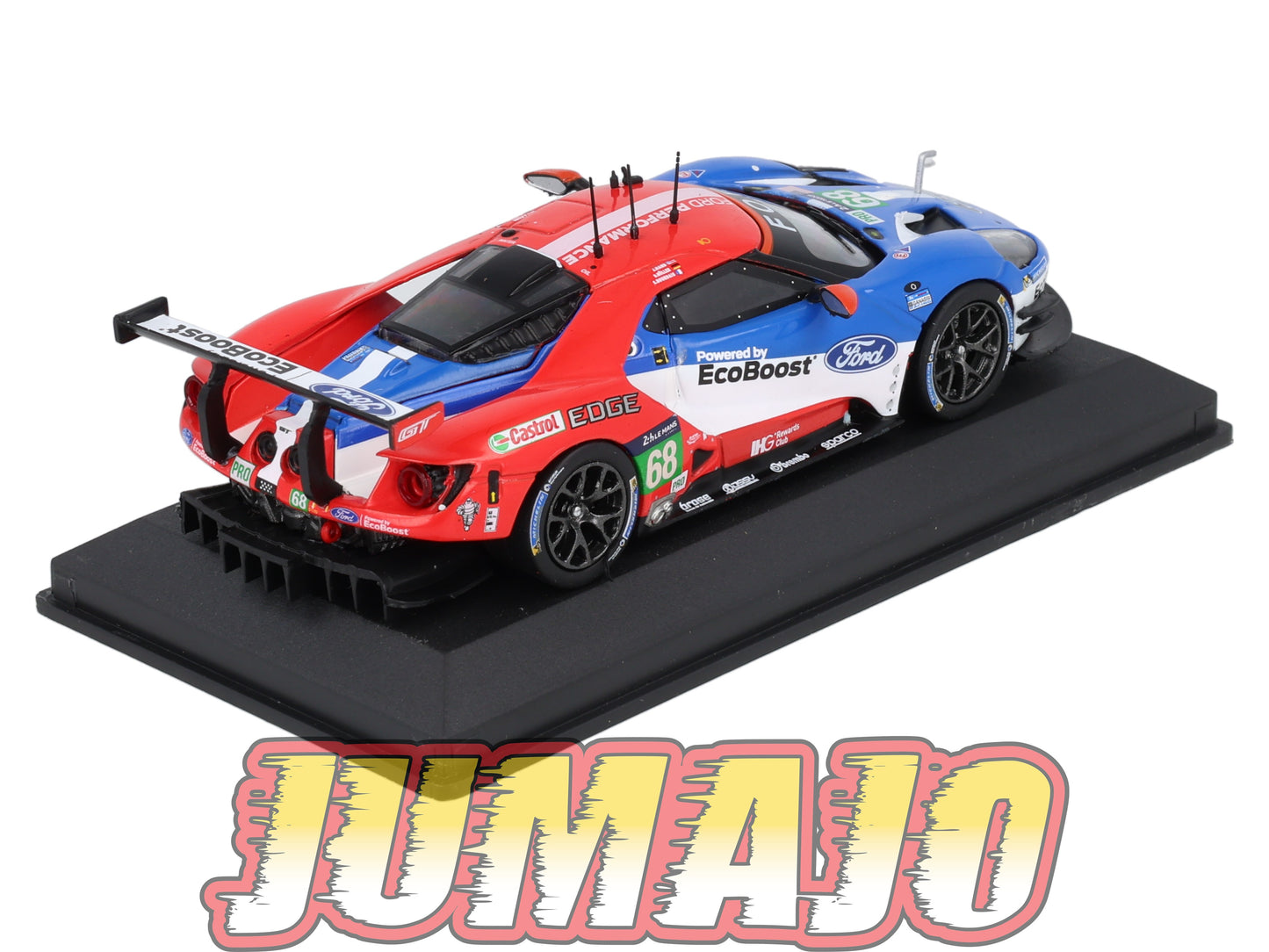 24H211 Voiture 1/43 IXO 24 Heures Mans FORD GT LM 2016 J.Hand #68