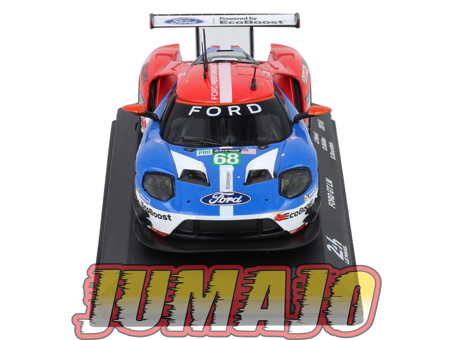 24H211 Voiture 1/43 IXO 24 Heures Mans FORD GT LM 2016 J.Hand #68