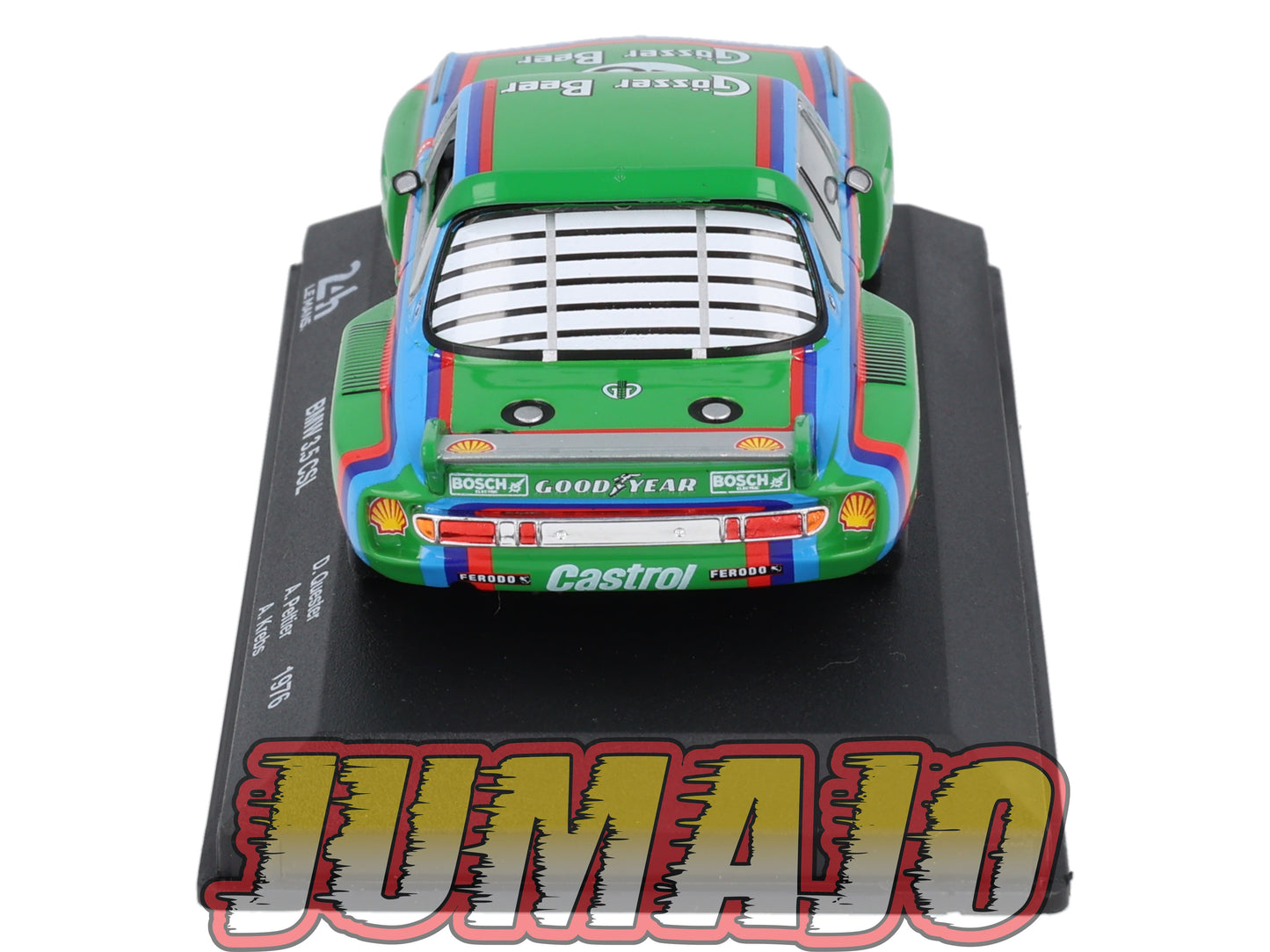 24H215 Voiture 1/43 IXO 24 Heures Mans BMW 3.5 CSL 1976 D.Quester #43