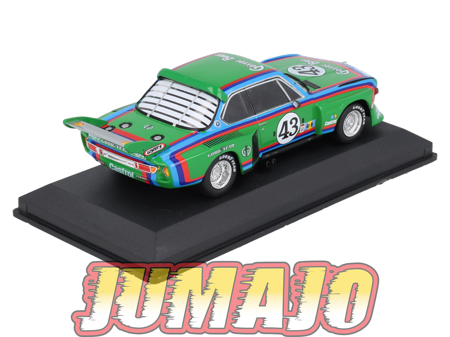 24H215 Voiture 1/43 IXO 24 Heures Mans BMW 3.5 CSL 1976 D.Quester #43
