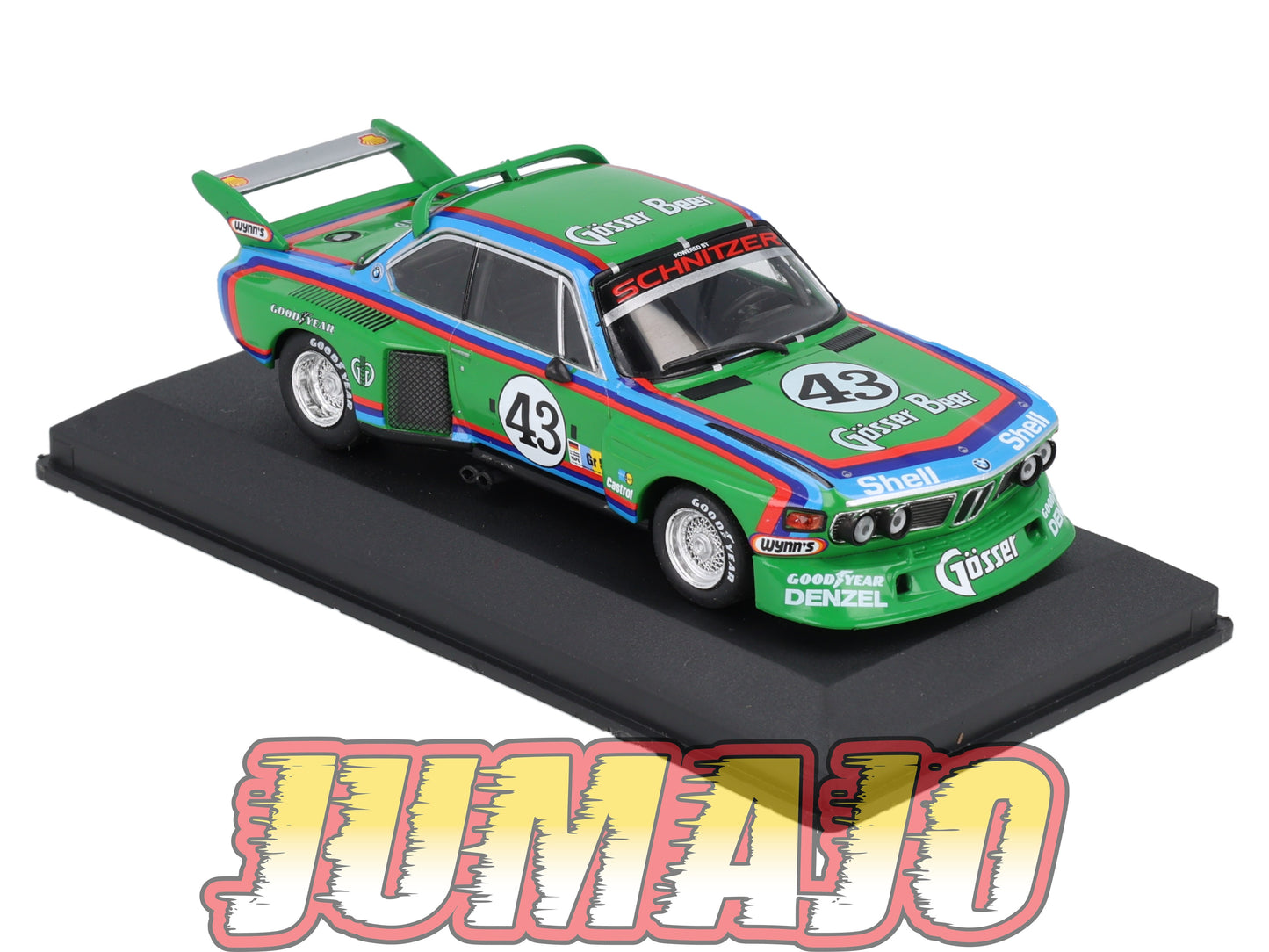 24H215 Voiture 1/43 IXO 24 Heures Mans BMW 3.5 CSL 1976 D.Quester #43
