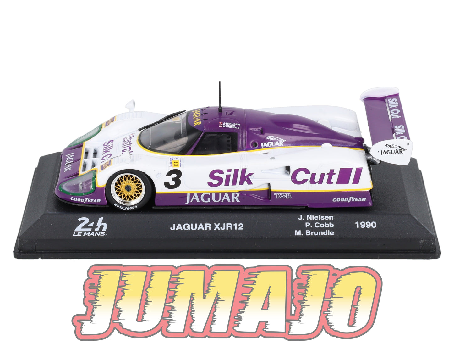 24H217 Voiture 1/43 IXO 24 Heures Mans Winner 1990 JAGUAR XJR12 J.Nielsen #3