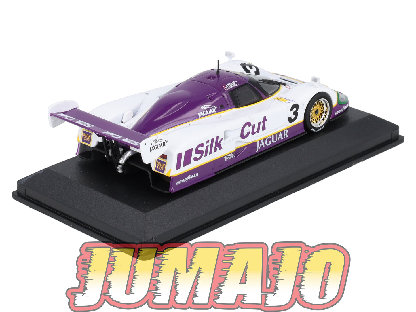 24H217 Voiture 1/43 IXO 24 Heures Mans Winner 1990 JAGUAR XJR12 J.Nielsen #3