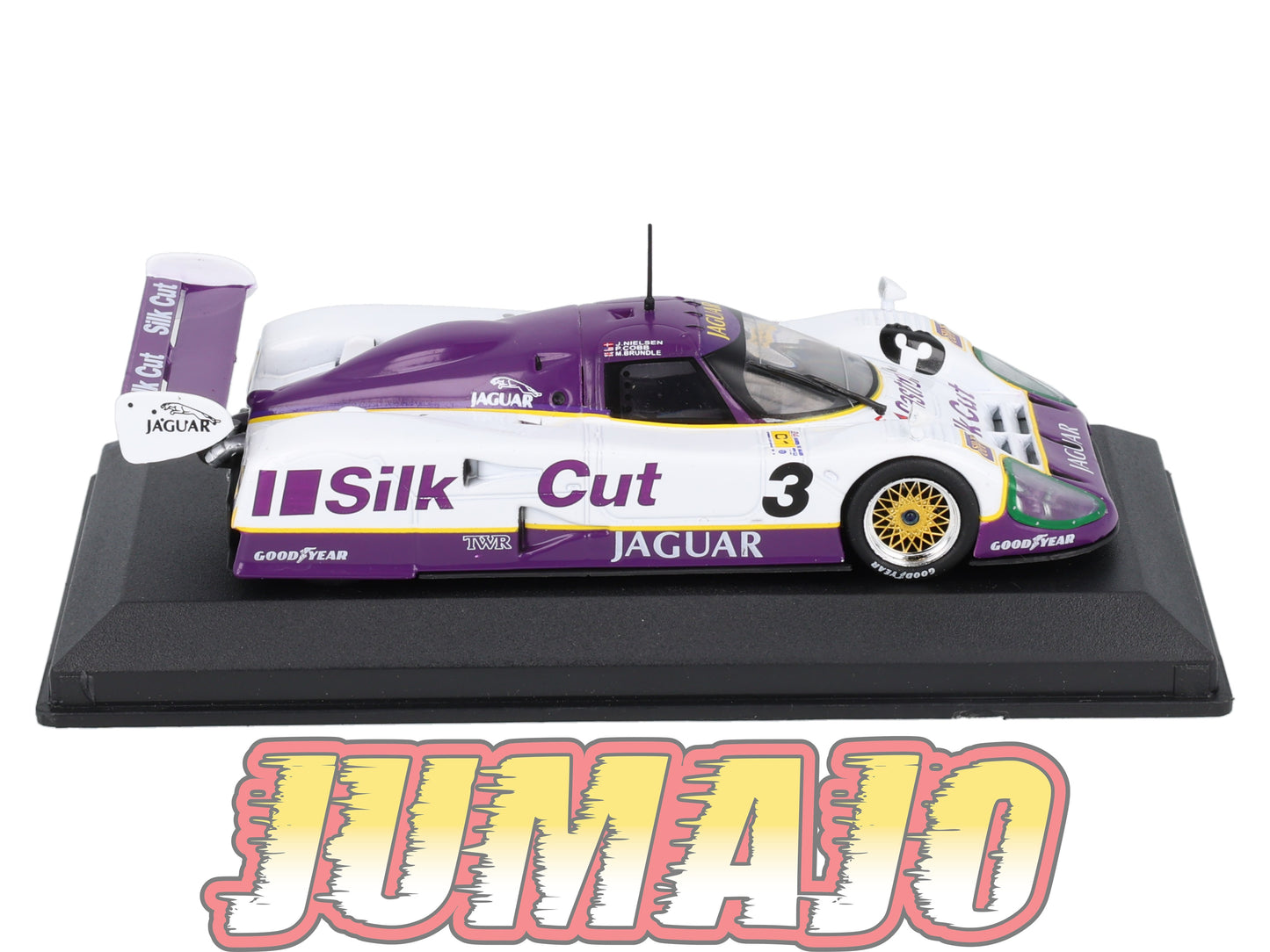 24H217 Voiture 1/43 IXO 24 Heures Mans Winner 1990 JAGUAR XJR12 J.Nielsen #3