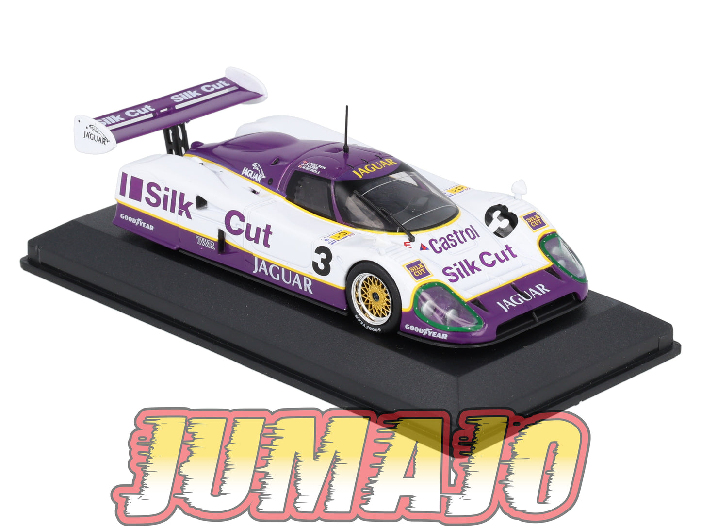 24H217 Voiture 1/43 IXO 24 Heures Mans Winner 1990 JAGUAR XJR12 J.Nielsen #3
