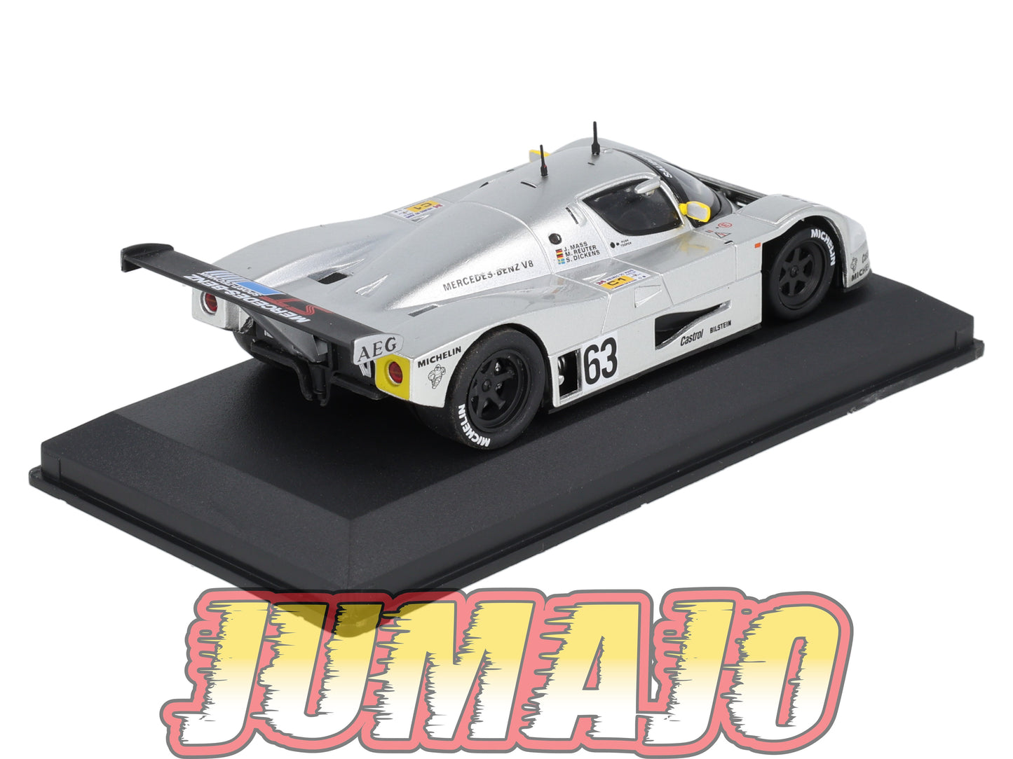 24H218 Voiture 1/43 IXO 24 Heures Mans SAUBER C9/88 Winner 1989 J.Mass #63