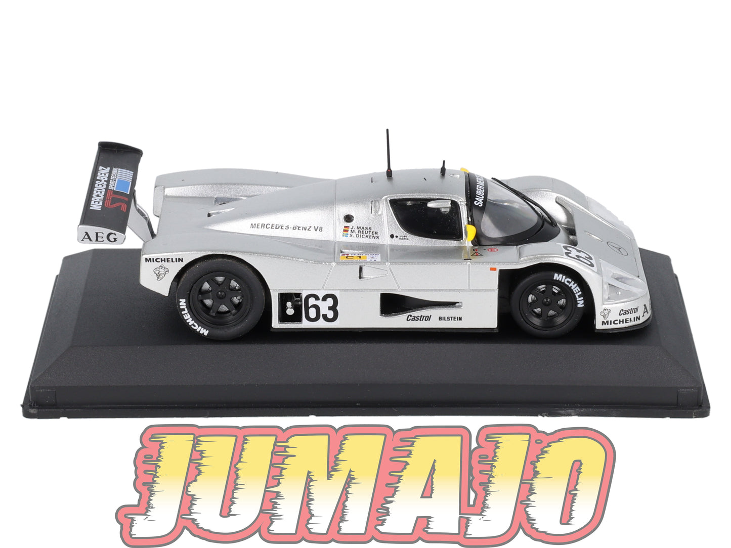 24H218 Voiture 1/43 IXO 24 Heures Mans SAUBER C9/88 Winner 1989 J.Mass #63