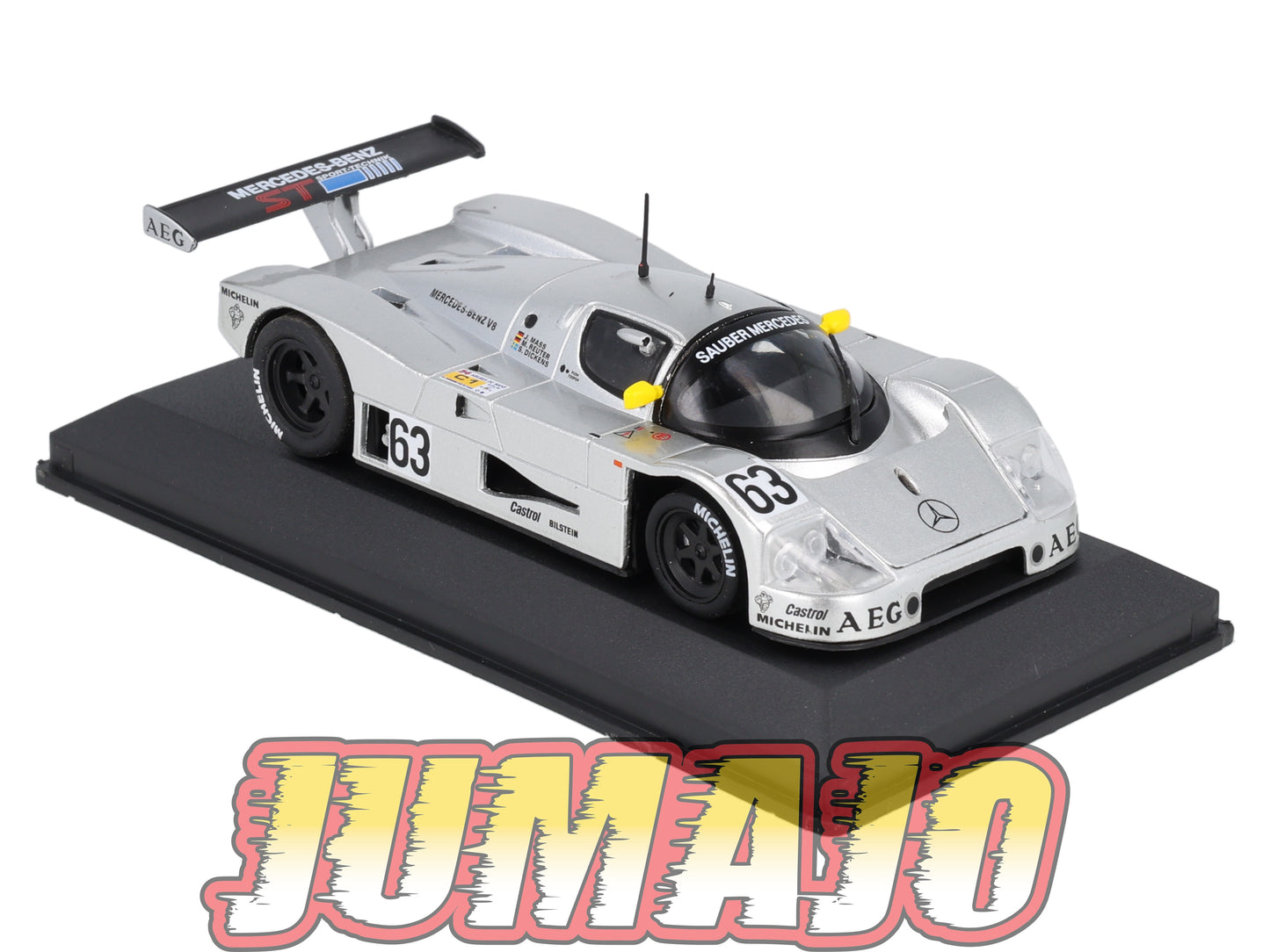 24H218 Voiture 1/43 IXO 24 Heures Mans SAUBER C9/88 Winner 1989 J.Mass #63