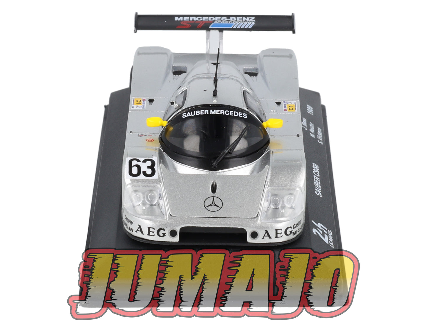 24H218 Voiture 1/43 IXO 24 Heures Mans SAUBER C9/88 Winner 1989 J.Mass #63