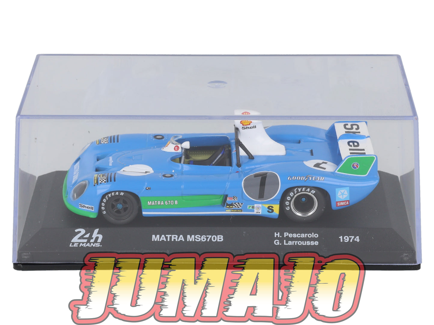 24H219 Voiture 1/43 IXO 24 Heures Mans Winner 1974 MATRA MS670B H.Pescarolo #7