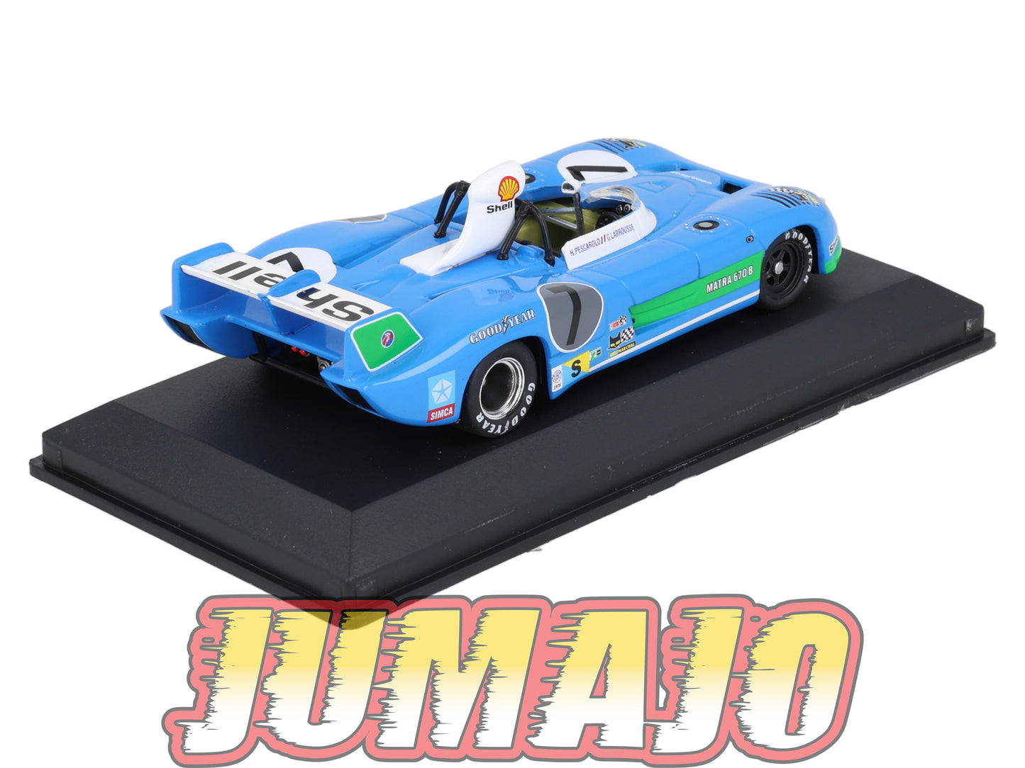 24H219 Voiture 1/43 IXO 24 Heures Mans Winner 1974 MATRA MS670B H.Pescarolo #7