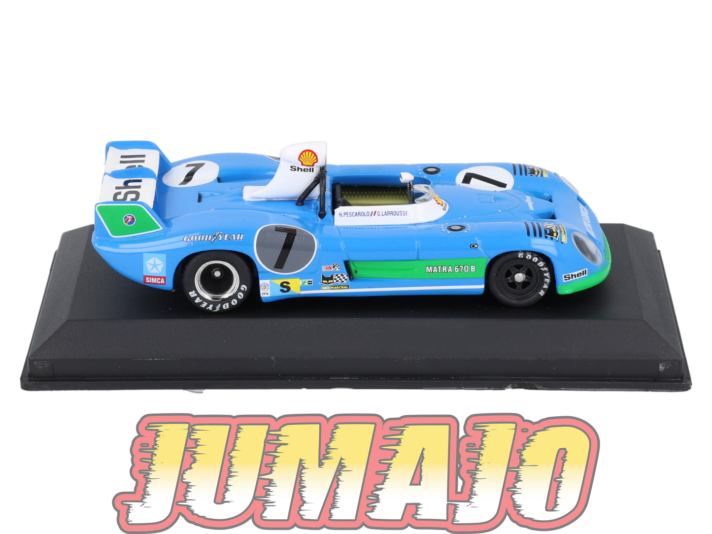 24H219 Voiture 1/43 IXO 24 Heures Mans Winner 1974 MATRA MS670B H.Pescarolo #7