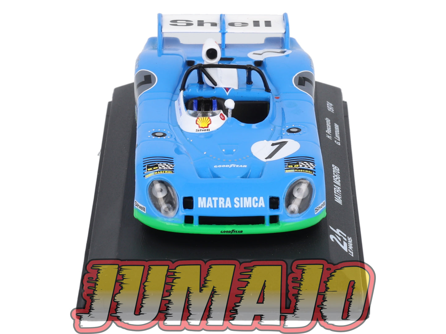 24H219 Voiture 1/43 IXO 24 Heures Mans Winner 1974 MATRA MS670B H.Pescarolo #7