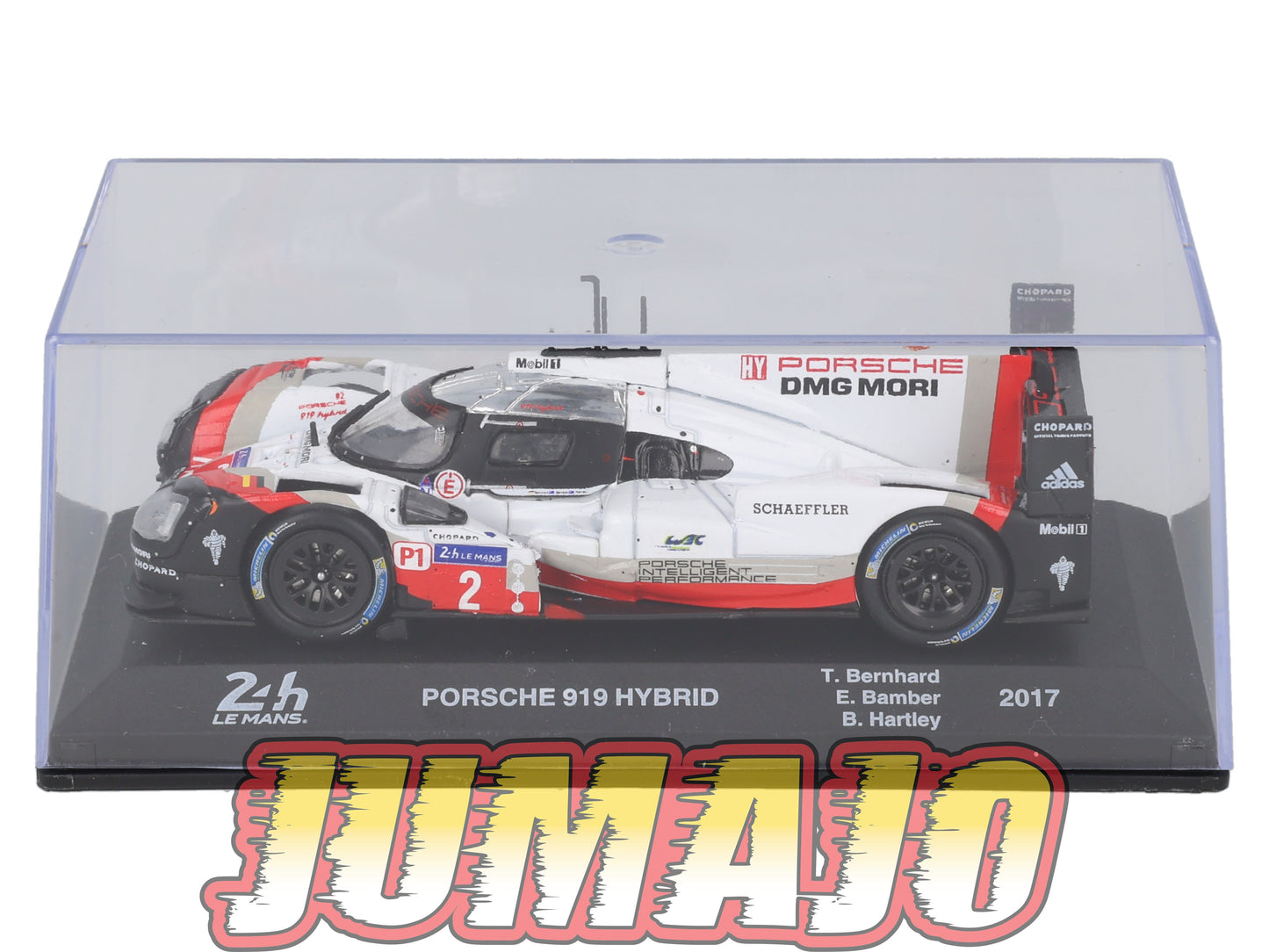 24H220 Voiture 1/43 IXO 24 Heures Mans Winner 2017 PORSCHE 919 Hybrid T.Bernhard