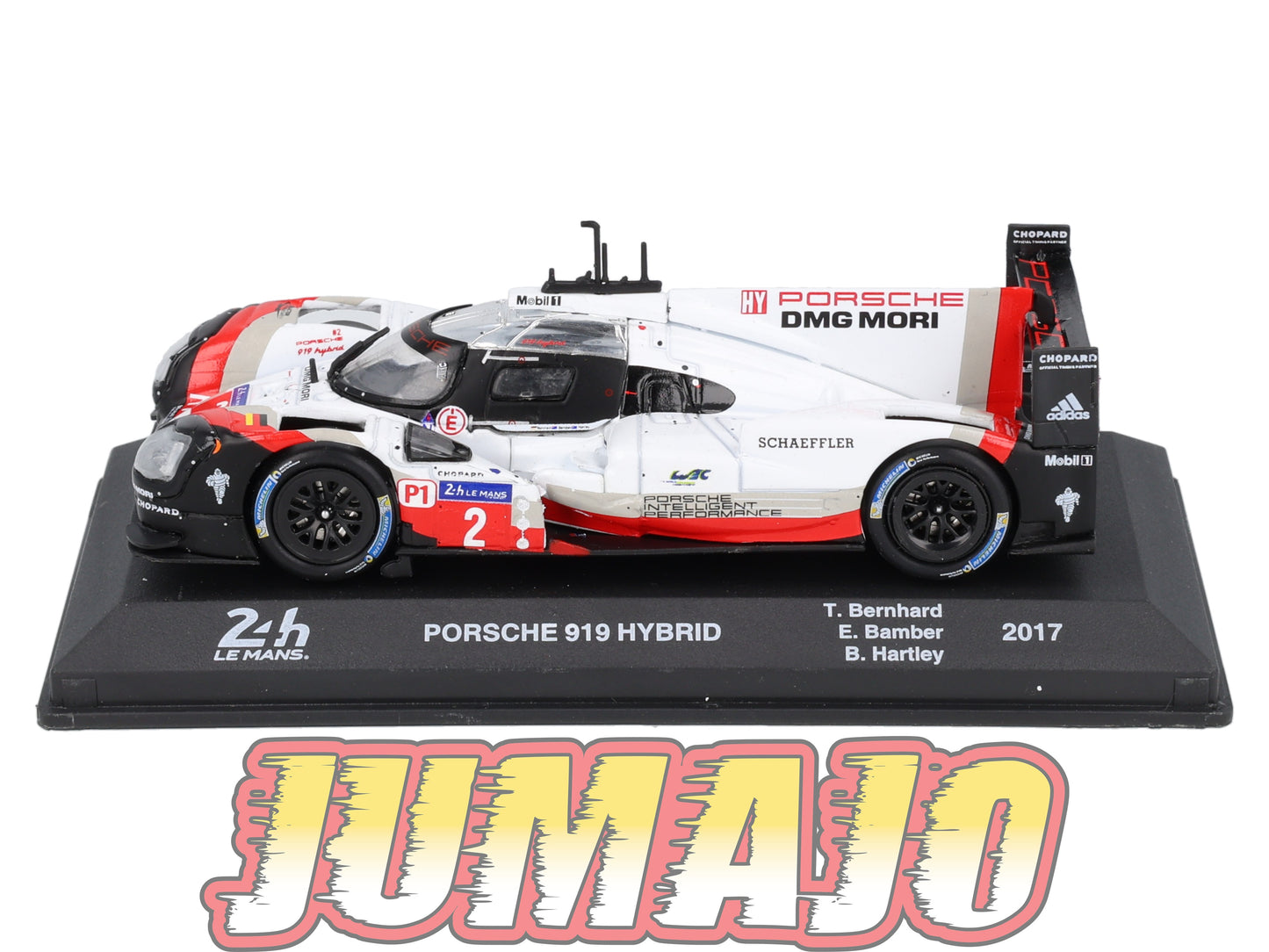 24H220 Voiture 1/43 IXO 24 Heures Mans Winner 2017 PORSCHE 919 Hybrid T.Bernhard
