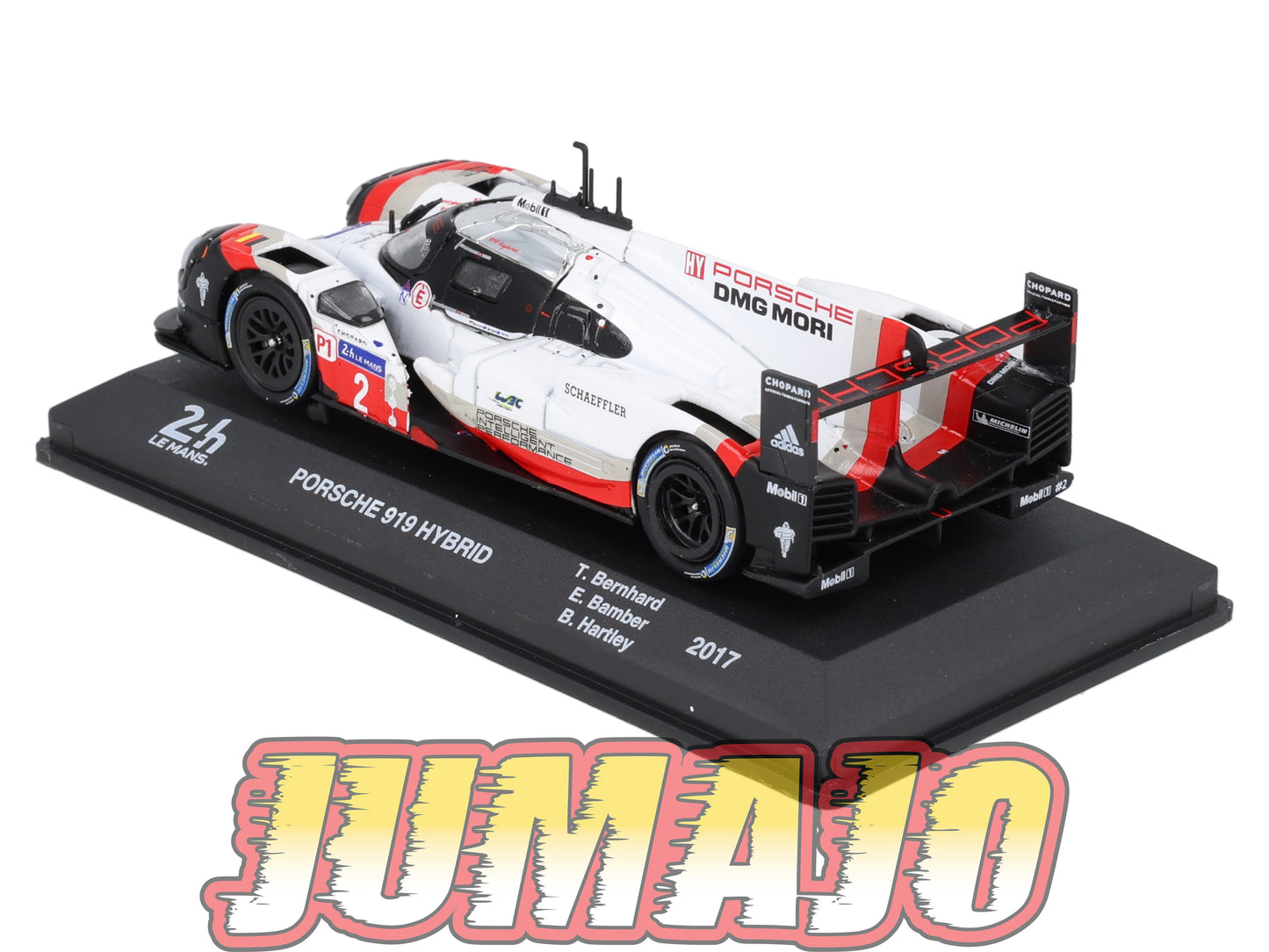 24H220 Voiture 1/43 IXO 24 Heures Mans Winner 2017 PORSCHE 919 Hybrid T.Bernhard