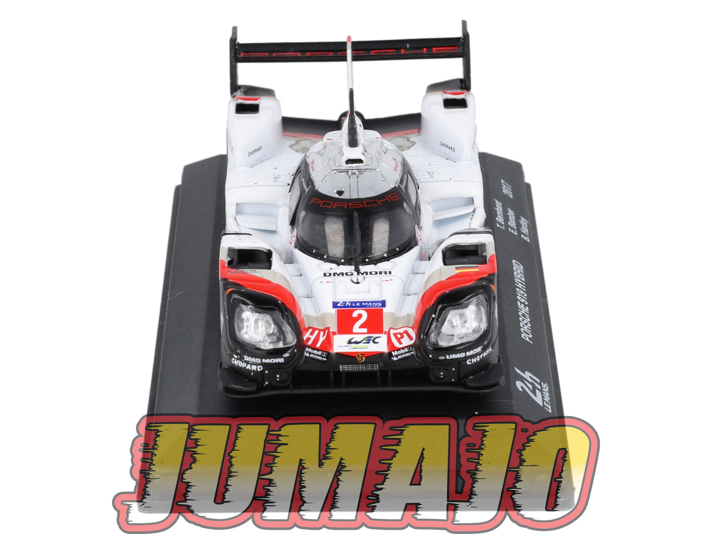 24H220 Voiture 1/43 IXO 24 Heures Mans Winner 2017 PORSCHE 919 Hybrid T.Bernhard