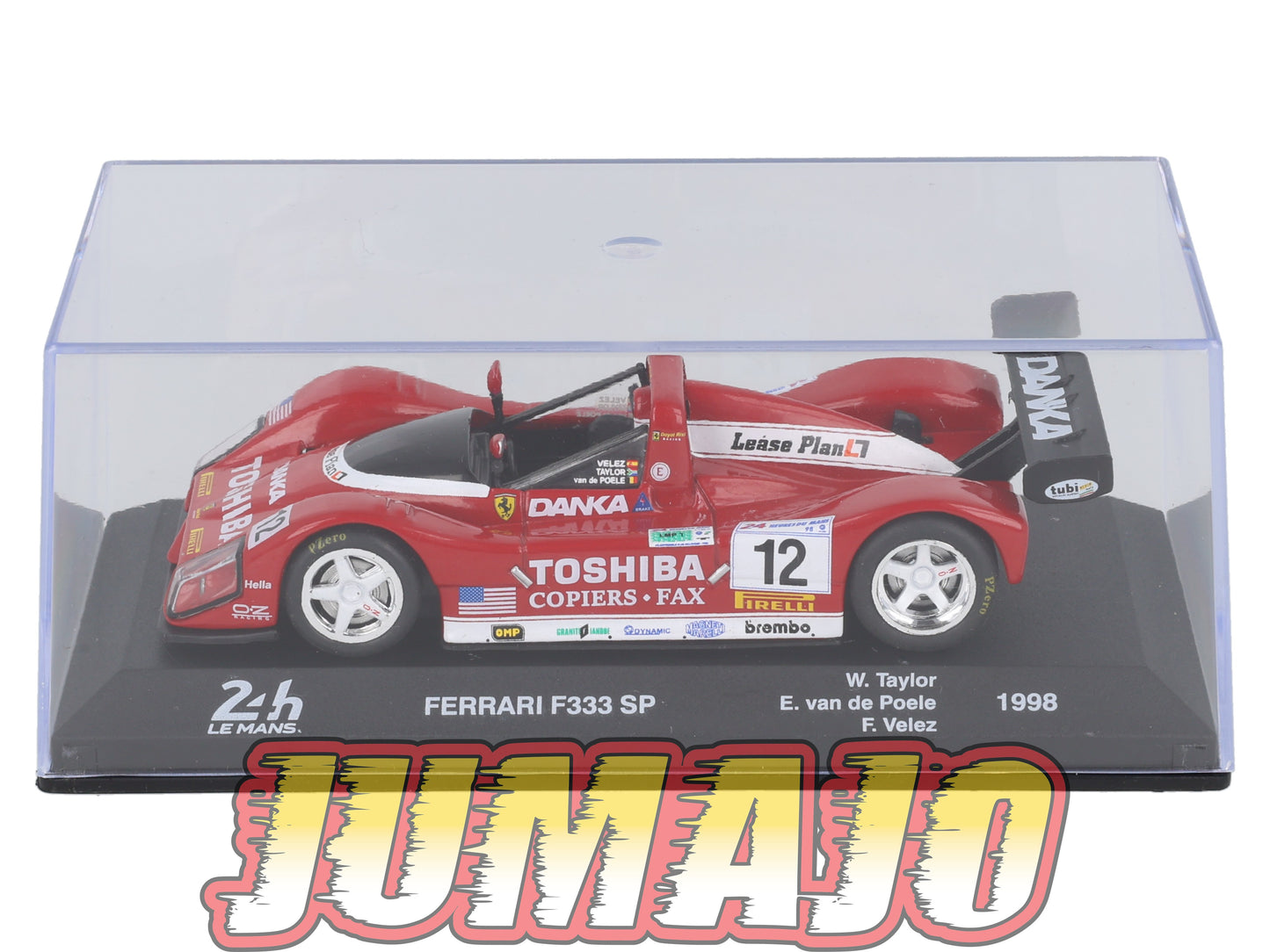 24H221 Voiture 1/43 CENTAURIA 24 Heures Mans : FERRARI F333 SP #12 1998 F.Velez