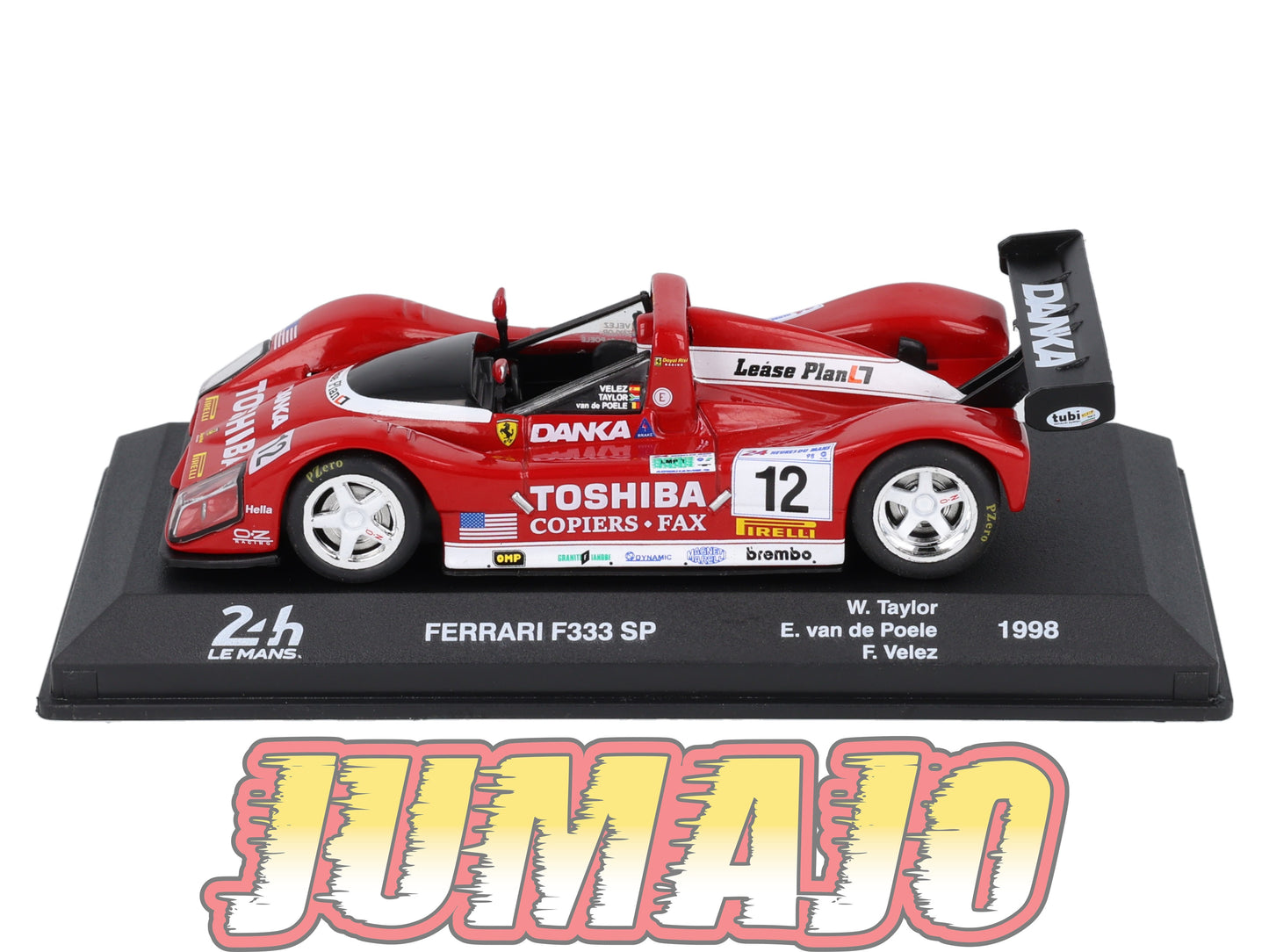 24H221 Voiture 1/43 CENTAURIA 24 Heures Mans : FERRARI F333 SP #12 1998 F.Velez
