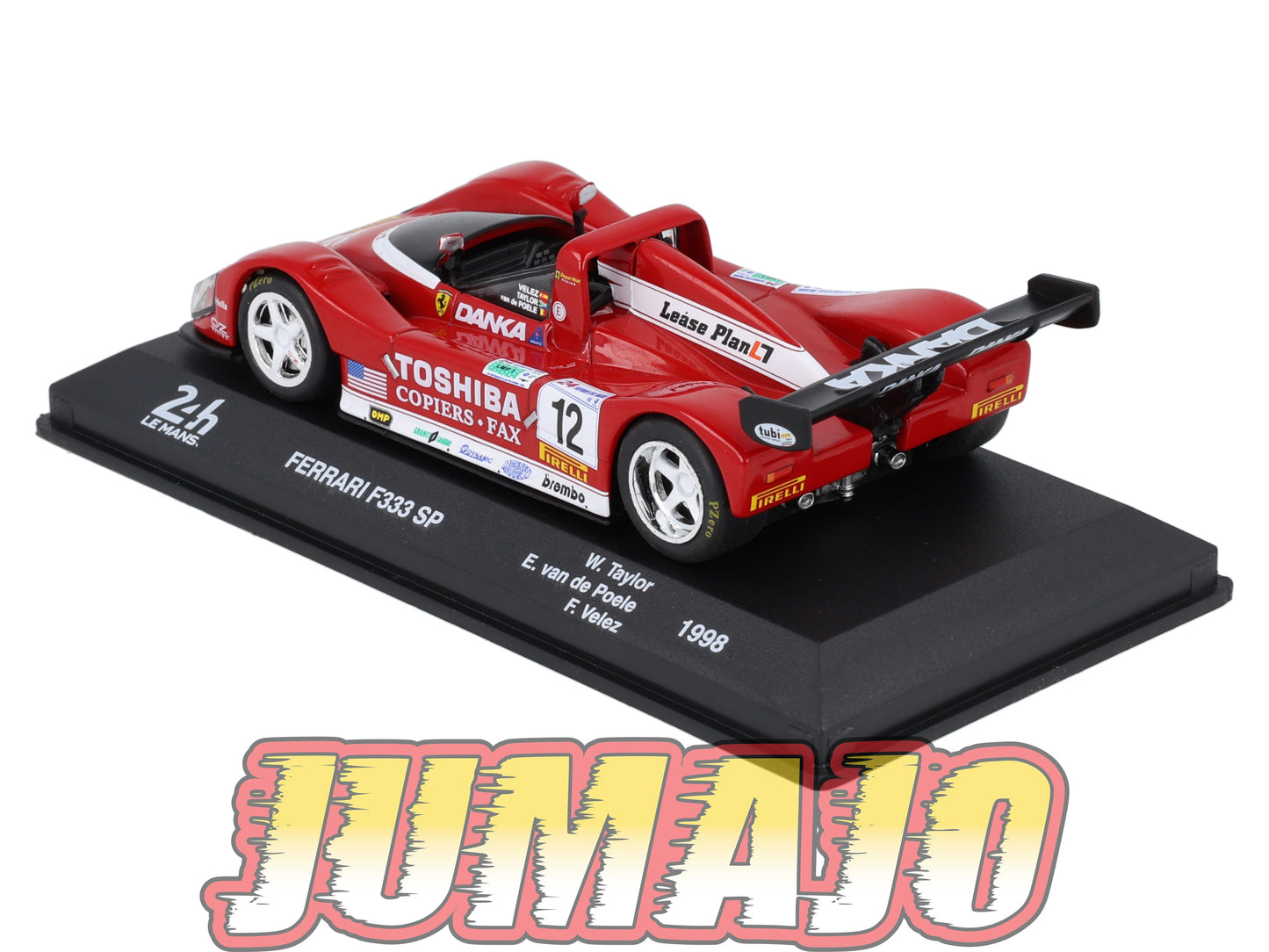 24H221 Voiture 1/43 CENTAURIA 24 Heures Mans : FERRARI F333 SP #12 1998 F.Velez