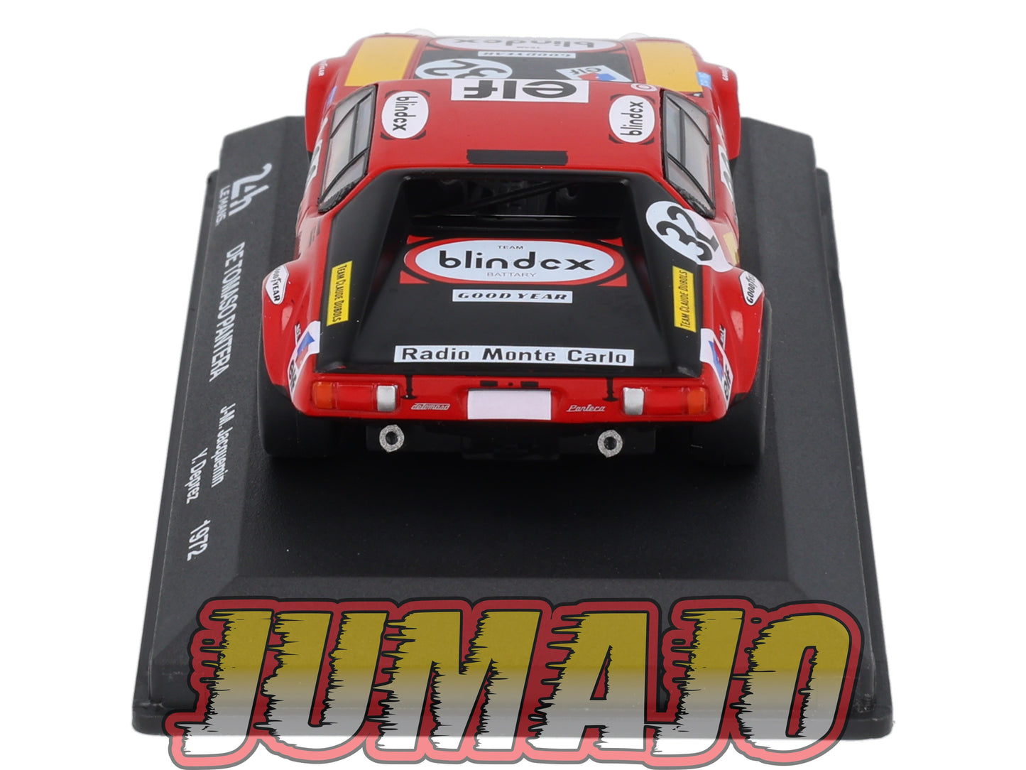 24H223 Voiture 1/43 IXO 24 Heures Mans DE TOMASO Pantera 1972 J-M.Jacquemin #32