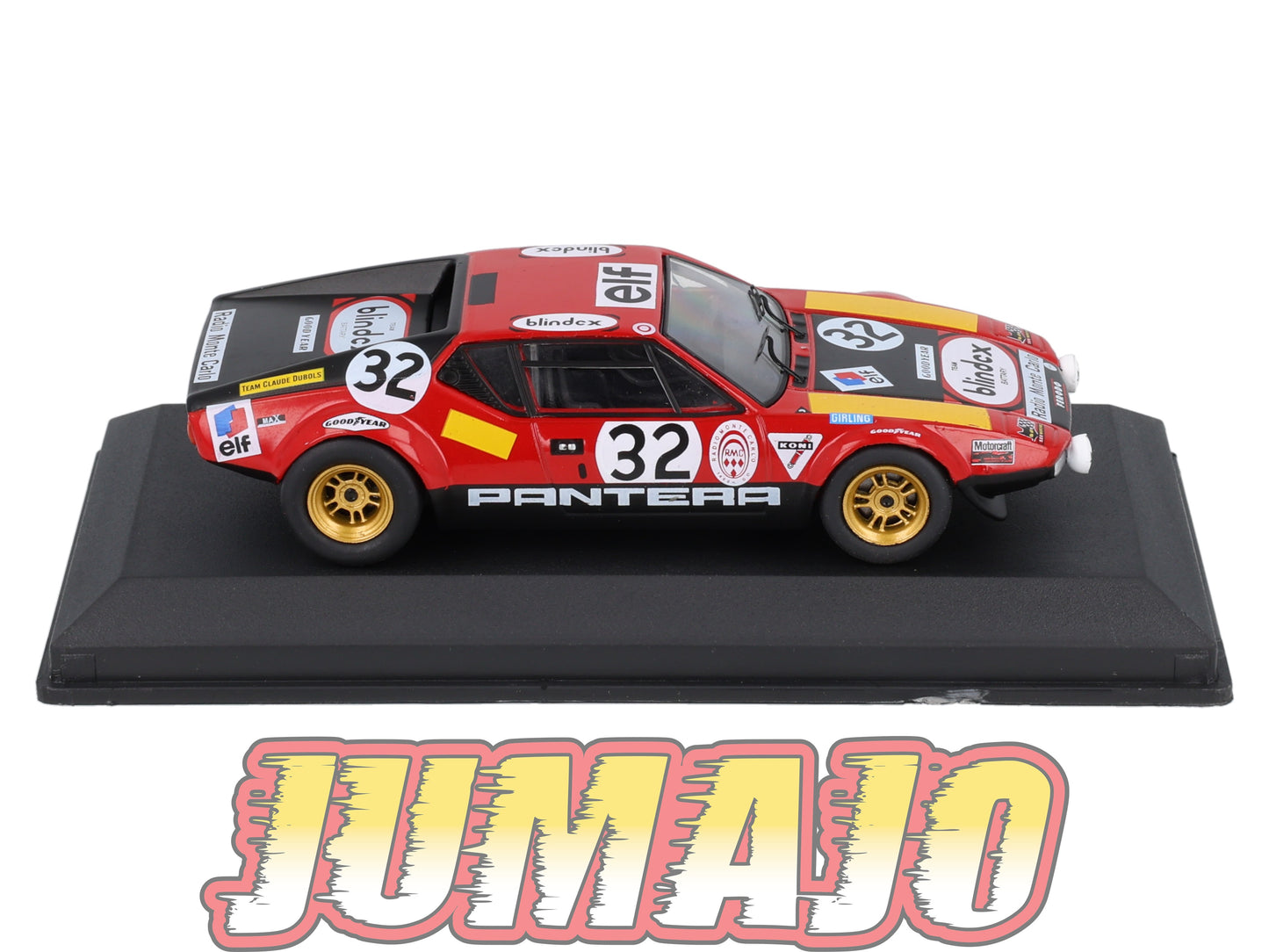 24H223 Voiture 1/43 IXO 24 Heures Mans DE TOMASO Pantera 1972 J-M.Jacquemin #32