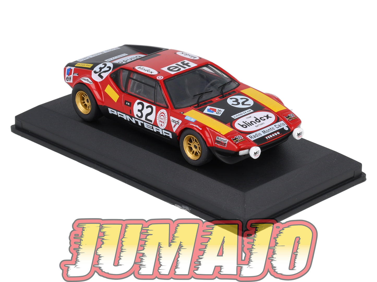 24H223 Voiture 1/43 IXO 24 Heures Mans DE TOMASO Pantera 1972 J-M.Jacquemin #32