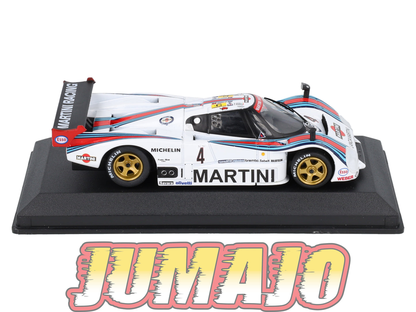24H224 Voiture 1/43 IXO 24 Heures Mans LANCIA LC2/85 1985 B.Wollek #4